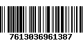 Código de Barras 7613036961387