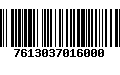 Código de Barras 7613037016000