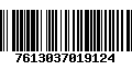 Código de Barras 7613037019124