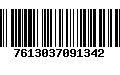 Código de Barras 7613037091342