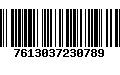 Código de Barras 7613037230789