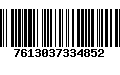 Código de Barras 7613037334852