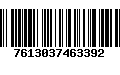 Código de Barras 7613037463392