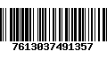 Código de Barras 7613037491357