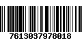 Código de Barras 7613037978018