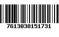 Código de Barras 7613038151731