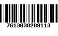 Código de Barras 7613038289113