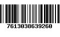 Código de Barras 7613038639260