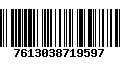 Código de Barras 7613038719597