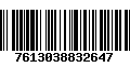 Código de Barras 7613038832647