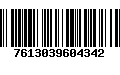 Código de Barras 7613039604342