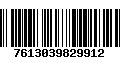 Código de Barras 7613039829912