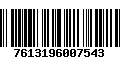 Código de Barras 7613196007543