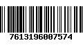 Código de Barras 7613196007574