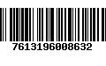 Código de Barras 7613196008632