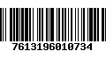 Código de Barras 7613196010734