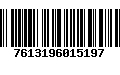 Código de Barras 7613196015197