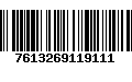 Código de Barras 7613269119111