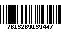 Código de Barras 7613269139447