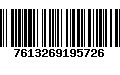 Código de Barras 7613269195726