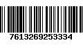 Código de Barras 7613269253334