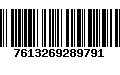 Código de Barras 7613269289791