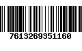 Código de Barras 7613269351160