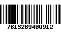 Código de Barras 7613269400912