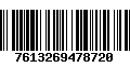 Código de Barras 7613269478720