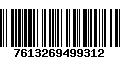 Código de Barras 7613269499312