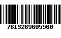 Código de Barras 7613269605560