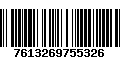 Código de Barras 7613269755326