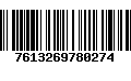 Código de Barras 7613269780274