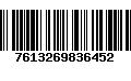 Código de Barras 7613269836452