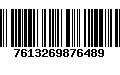 Código de Barras 7613269876489