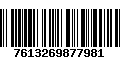 Código de Barras 7613269877981