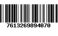 Código de Barras 7613269894070