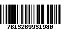 Código de Barras 7613269931980