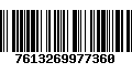 Código de Barras 7613269977360