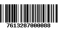 Código de Barras 7613287000088