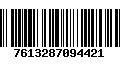 Código de Barras 7613287094421