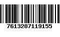 Código de Barras 7613287119155