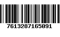 Código de Barras 7613287165091