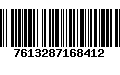 Código de Barras 7613287168412