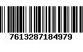 Código de Barras 7613287184979