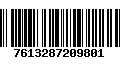 Código de Barras 7613287209801