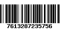 Código de Barras 7613287235756