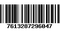 Código de Barras 7613287296047