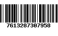 Código de Barras 7613287307958