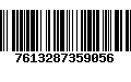 Código de Barras 7613287359056